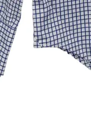 Vorschaubild 2 von Herren Business Hemd Slim Fit Gr. 40 Blau Weiß Kariert