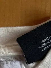 Vorschaubild 3 von Kinder T-Shirt Fender Gitarren Print Gr. 164 Weiß Baumwolle