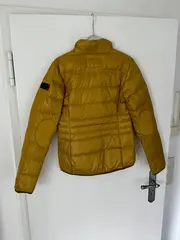 Vorschaubild 2 von Steppjacke Damen Gr. 36/S Gelb Senfgelb Übergangsjacke