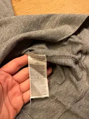 Vorschaubild 5 von Damen Hoodie Langarmshirt Gr. M grau meliert Kapuze