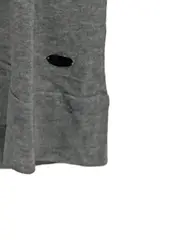 Vorschaubild 3 von Damen Hoodie Langarmshirt Gr. M grau meliert Kapuze