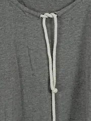 Vorschaubild 2 von Damen Hoodie Langarmshirt Gr. M grau meliert Kapuze