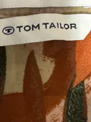 Vorschaubild 5 von Damen Top Gr. 36/S Blättermuster Viskose Mehrfarbig