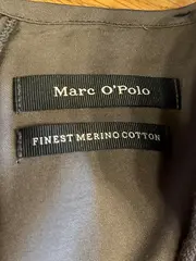 Vorschaubild 4 von Damen Freizeitkleid Gr. 40/L Oliv Merino Wolle Baumwolle