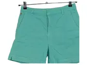Vorschaubild 2 von Chino Shorts Damen Türkis Gr. 38 M Baumwolle Freizeit
