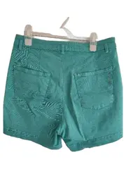 Vorschaubild 3 von Chino Shorts Damen Türkis Gr. 38 M Baumwolle Freizeit