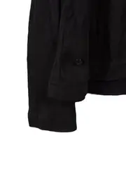 Vorschaubild 3 von Damen Langarmshirt Schwarz Gr. L/XL Basic Rundhals