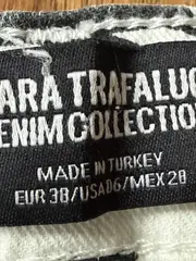 Vorschaubild 3 von Trafaluc Damen Jeans Tapered Fit Animal Print Mehrfarbig Gr. 36 S