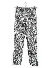 Vorschaubild 1 von Trafaluc Damen Jeans Tapered Fit Animal Print Mehrfarbig Gr. 36 S