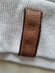 Vorschaubild 9 von Damen Hoodie Kapuzenpullover Beige Meliert Gr. XS