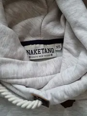 Vorschaubild 7 von Damen Hoodie Kapuzenpullover Beige Meliert Gr. XS