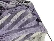 Vorschaubild 4 von Damen Pullover Gr. 38 Lila Paisley Print 3/4-Arm Viskose