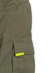 Vorschaubild 2 von Kinder Cargohose Gr. 128 Oliv Outdoor Jogger Baumwolle