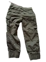 Vorschaubild 5 von Kinder Cargohose Gr. 128 Oliv Outdoor Jogger Baumwolle