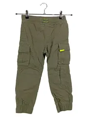 Vorschaubild 1 von Kinder Cargohose Gr. 128 Oliv Outdoor Jogger Baumwolle