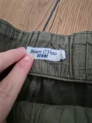 Vorschaubild 2 von Denim Cordhose Damen M Oliv Weites Bein Baumwolle