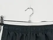 Vorschaubild 5 von Kinder Sport Shorts Gr. 164 Schwarz Streifen Polyester Zugband