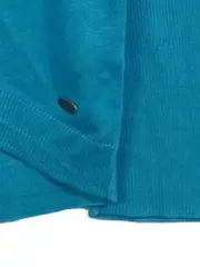 Vorschaubild 2 von Damen Pullover Gr. L Türkis Baumwolle Viskose Casual