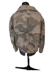 Vorschaubild 2 von Damen Outdoorjacke Camouflage Tarnmuster Gr. M Beige