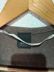 Vorschaubild 4 von Selection Damen Strickjacke Gr. 34/XS Braun Langarm Cardigan