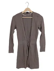 Vorschaubild 1 von Selection Damen Strickjacke Gr. 34/XS Braun Langarm Cardigan