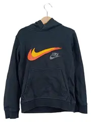 Vorschaubild 1 von Kinder Kapuzenpullover Hoodie Gr. 122-128 Schwarz Sportlich