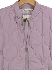 Vorschaubild 3 von Steppjacke Mädchen Gr. 140 Lila Gesteppt Übergangsjacke