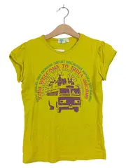 Vorschaubild 1 von Mädchen T-Shirt Gr. 138/140 Gelb Indien Print Baumwolle
