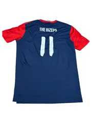 Vorschaubild 2 von Dri-Fit Sport Shirt Herren Gr. M Rot Blau Fußball Trikot