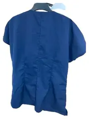 Vorschaubild 4 von Kasack Damen Gr. L Blau Kurzarm Berufskleidung Pflege