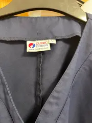 Vorschaubild 2 von Kasack Damen Gr. L Blau Kurzarm Berufskleidung Pflege