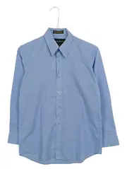 Vorschaubild 1 von Jungen Business Hemd Langarm Uni Blau Gr. 152