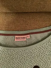 Vorschaubild 5 von Damen T-Shirt Gr. L Grün Sternenmuster Casual Baumwolle