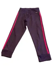 Vorschaubild 2 von Damen Sporthose Capri 3-Streifen Lila Pink XS Performance