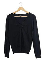 Vorschaubild 1 von Collection Damen Pullover V-Ausschnitt Schwarz Gr. M 38