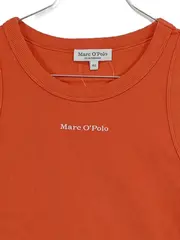 Vorschaubild 2 von Kinder Top Tanktop Gr. 152 Orange Rippstrick Mädchen