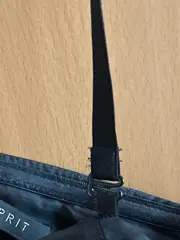 Vorschaubild 5 von Damen Sommerkleid Gr. 40/L Schwarz Blumen Chiffon Elegant