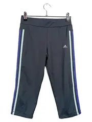 Vorschaubild 1 von Climalite 3/4 Sporthose Leggings Kinder Gr. 164 Grau Blau