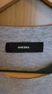 Vorschaubild 4 von Herren T-Shirt Grau Gr. XL Logo Print Baumwolle Casual