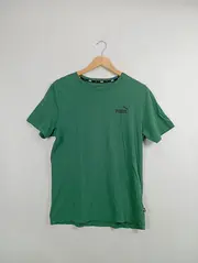 Vorschaubild 3 von Herren T-Shirt Grün Gr. 38 Sport Freizeit Baumwolle