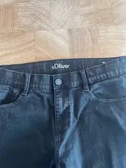 Vorschaubild 3 von Jeans Regular Fit Kinder Gr. 170 Schwarz Baumwolle