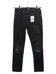 Vorschaubild 1 von Jeans Regular Fit Kinder Gr. 170 Schwarz Baumwolle