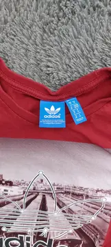 Vorschaubild 5 von Originals Herren T-Shirt Gr. M Rot Trefoil Logo Print Urban