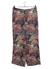 Vorschaubild 1 von Damen Stoffhose L32 W31 40 Viskose Florales Muster Mehrfarbig