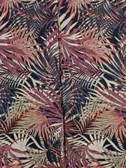 Vorschaubild 3 von Damen Stoffhose L32 W31 40 Viskose Florales Muster Mehrfarbig