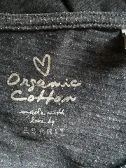 Vorschaubild 5 von Damen Langarmshirt 3/4-Arm Organic Cotton Grau Meliert Gr. XL