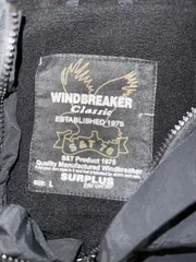 Vorschaubild 2 von Herren Anorak Windjacke Kapuze Schwarz Gr. L Windbreaker