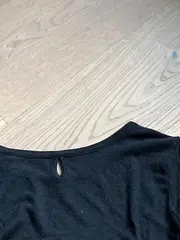 Vorschaubild 4 von Damen Langarmshirt Baumwolle Meliert Grau Gr. L Casual