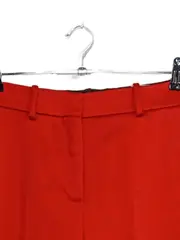 Vorschaubild 2 von Damen Anzughose Rot Gr. 34 XS Wide Leg Business Hose Polyester