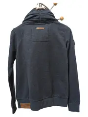 Vorschaubild 2 von Damen Sweatjacke Kapuzenjacke Hoodie Gr. L Blau Meliert